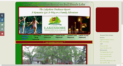 Desktop Screenshot of lakeshoretreehouseresort.com